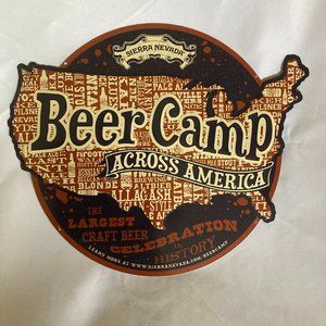 2016 Beer Camp Metal Sign.